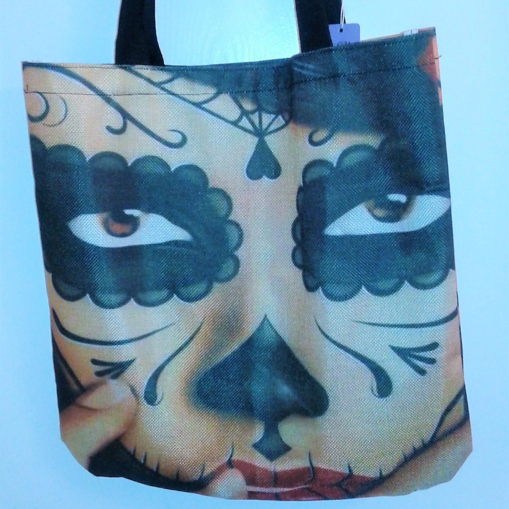 DIA DE LAS MUERTAS/DAY OF THE DEAD INSPIRED TOTE